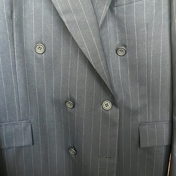 Vintage Paul Stuart Double Breasted Suit - Picture 3 of 5